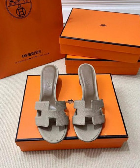 에르메스 올수공 오아시스 슬리퍼 샌들 앱송 34